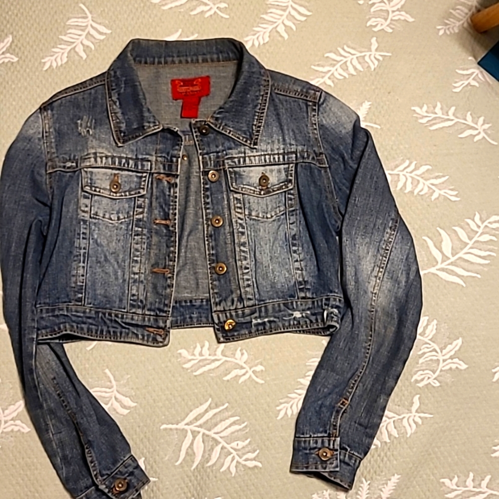 Paris Blues cropped Jean jacket